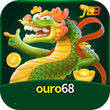 Imagem promocional da ouro68 mostrando a plataforma e suas vantagens